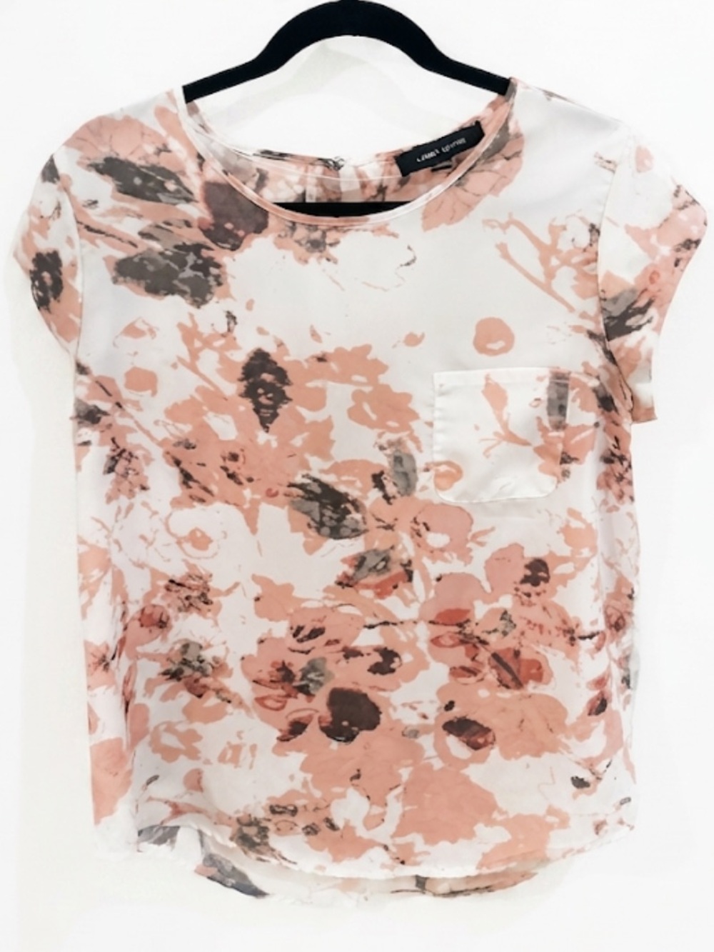 [Larry Levine] Floral Blouse